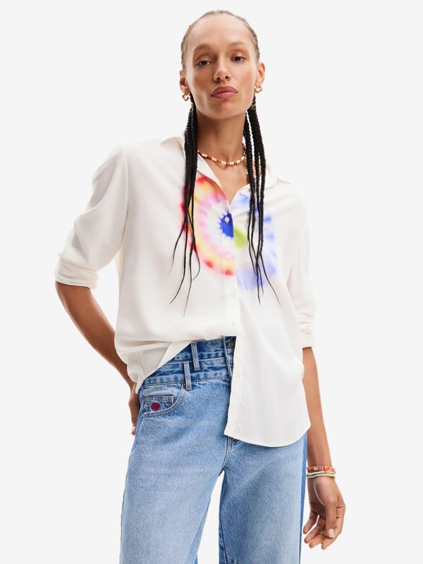 Desigual Desigual Ohm Риза Byal