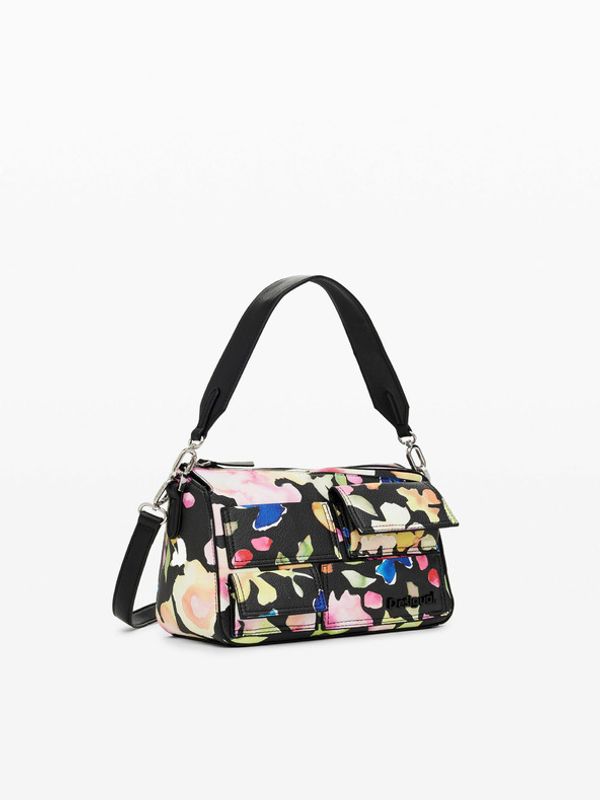 Desigual Desigual Pocket Print Phuket Mini Дамска чанта Cheren
