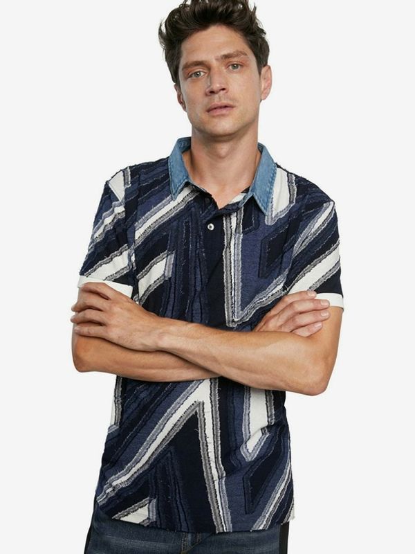 Desigual Desigual Polo Vincent Поло тениска Sin