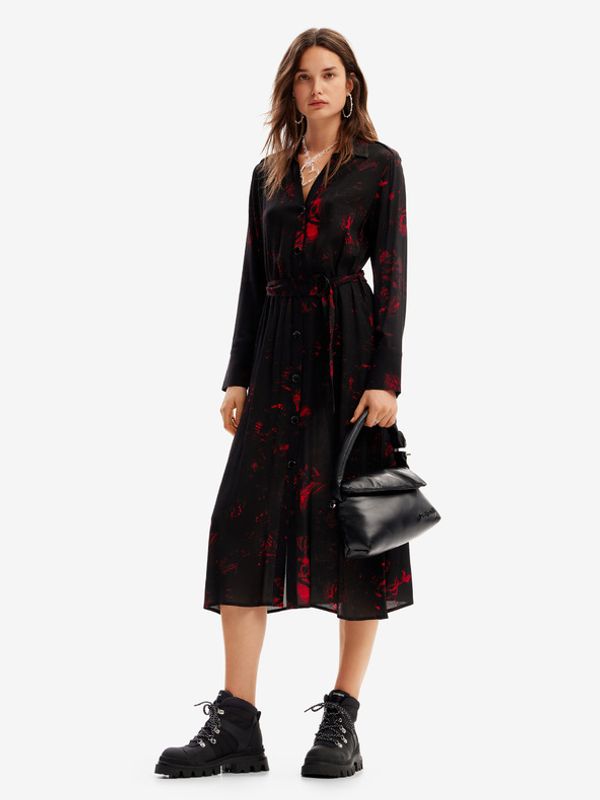 Desigual Desigual Scribbles Lacroix Рокля Cheren