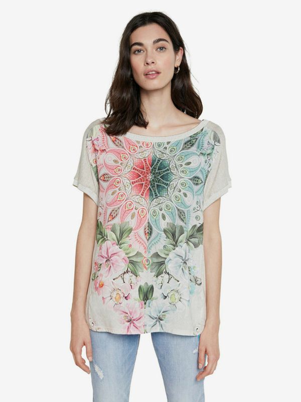 Desigual Desigual TS Copenhague T-shirt Bezhov