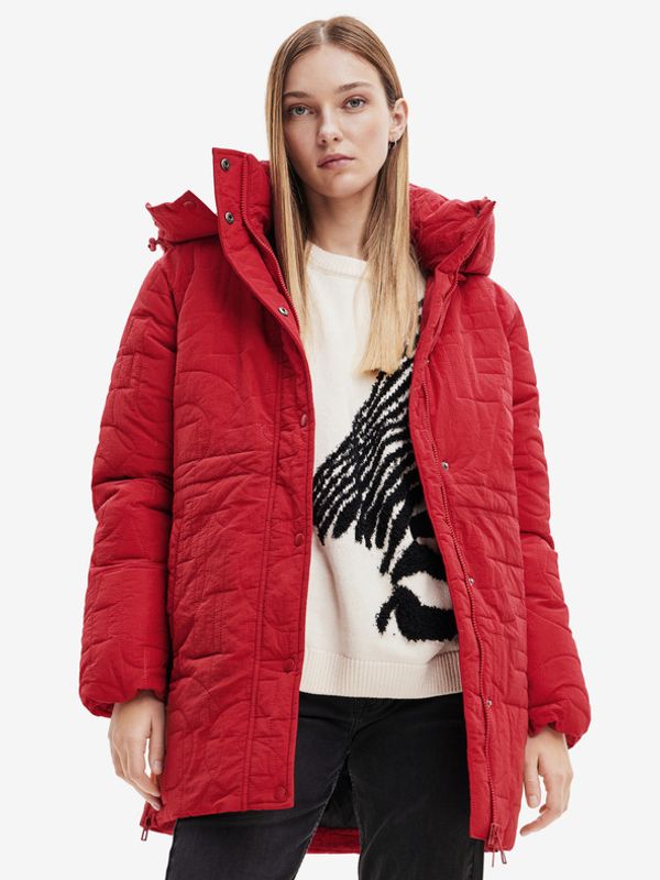 Desigual Desigual Tulip Winter jacket Cherven