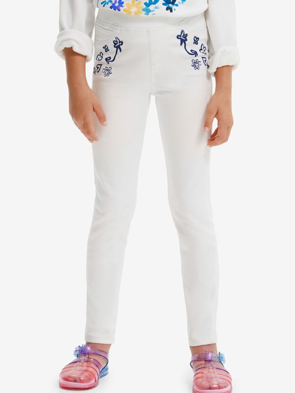 Desigual Desigual Verd Дънки детски Byal