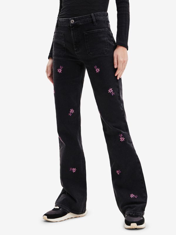 Desigual Desigual Vidin Jeans Cheren