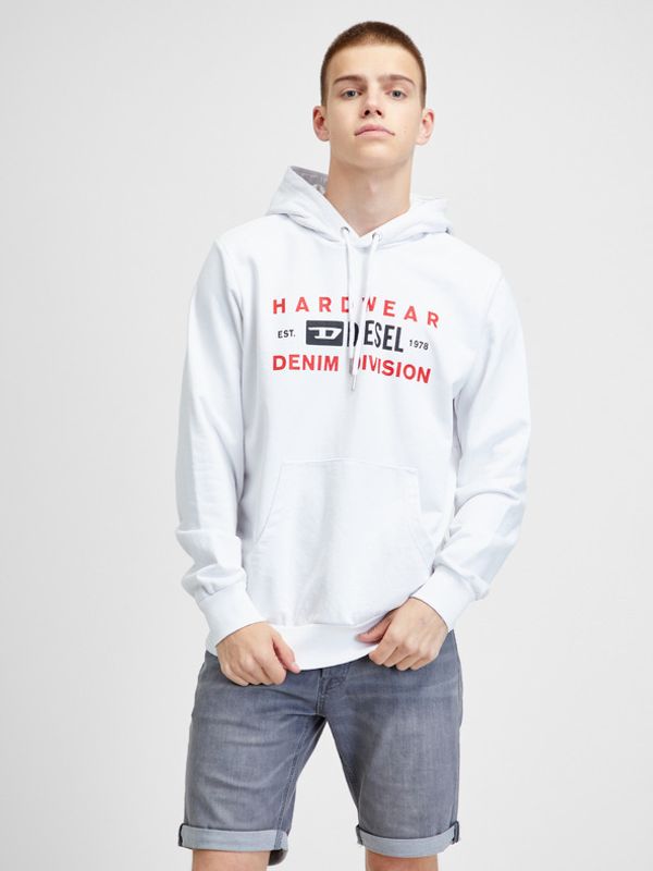 Diesel Diesel Girk Sweatshirt Byal