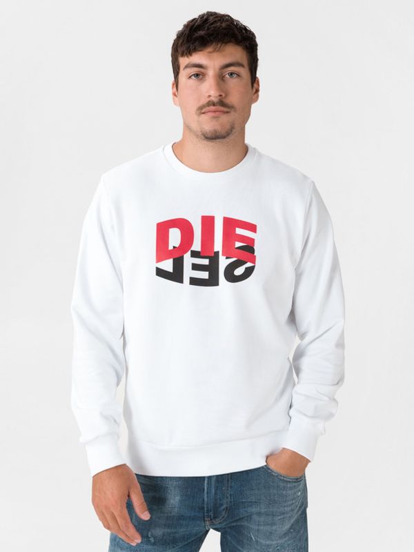 Diesel Diesel Girk Sweatshirt Byal