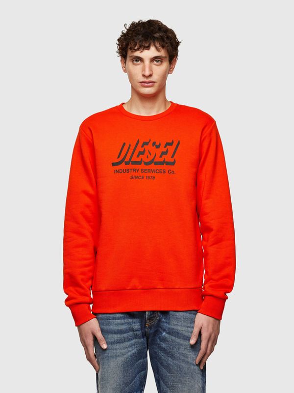 Diesel Diesel Girk Sweatshirt Oranzhev