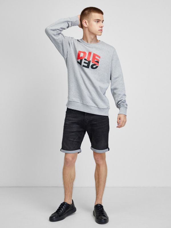 Diesel Diesel Girk Sweatshirt Siv