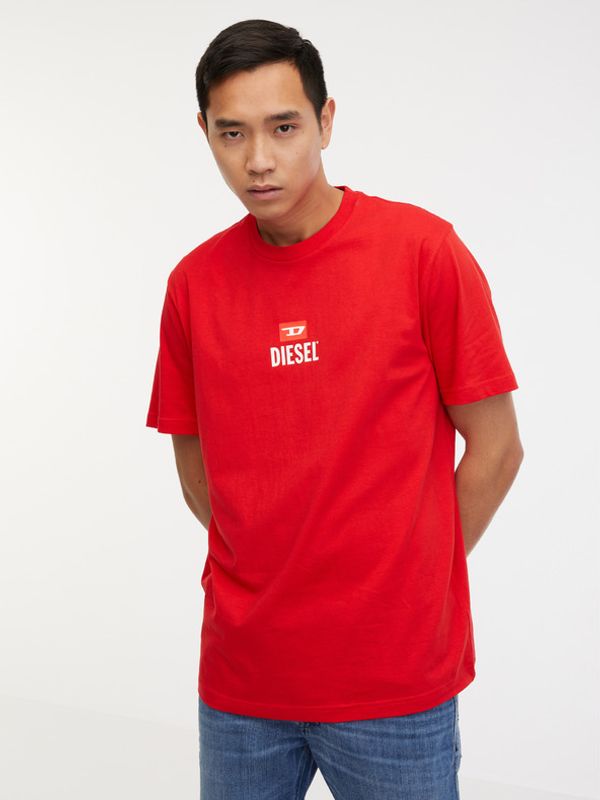Diesel Diesel T-Just T-shirt Cherven