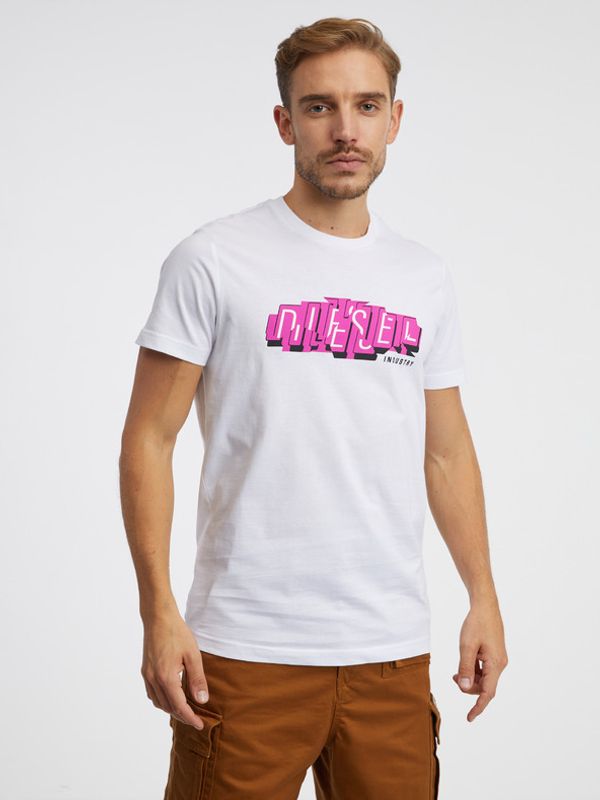 Diesel Diesel T-shirt Byal