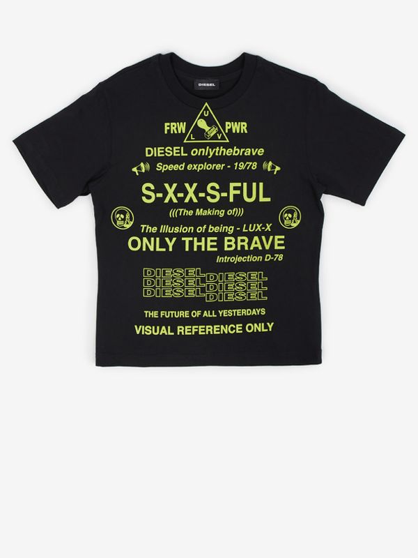 Diesel Diesel Тениска детски Cheren