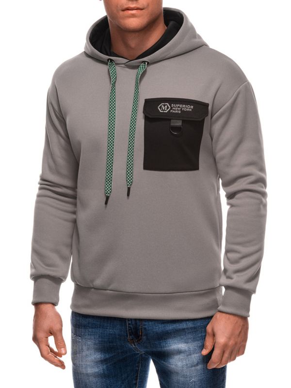 Edoti Edoti Sweatshirt Siv