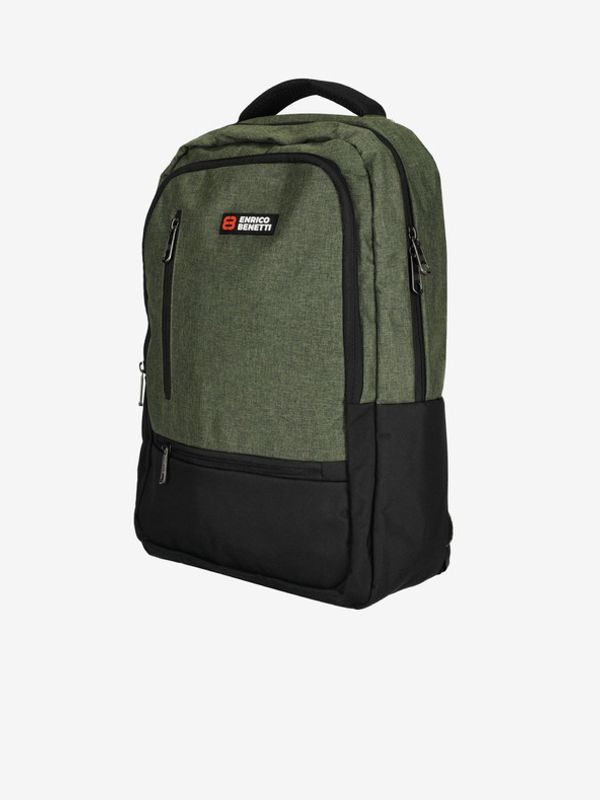 Enrico Benetti Enrico Benetti Hamburg 15" Notebook Backpack Olive Раница Zelen