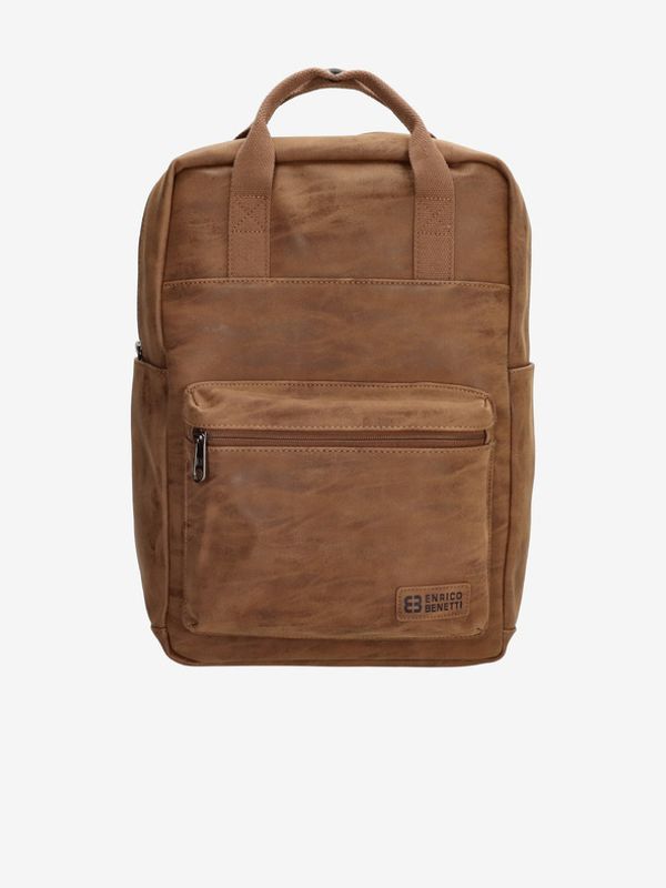 Enrico Benetti Enrico Benetti Rotterdam 13" Notebook Backpack Camel Раница Kafyav