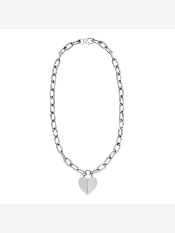 Fossil Fossil Колие Srebaren