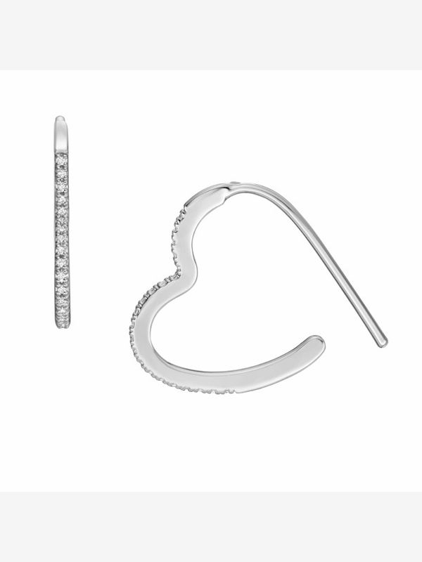 Fossil Fossil Обици Srebaren