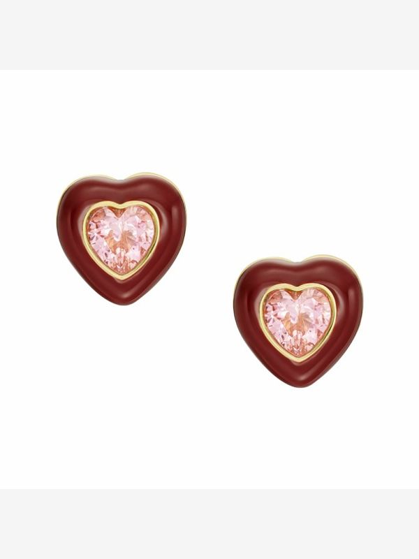 Fossil Fossil Обици Zlaten