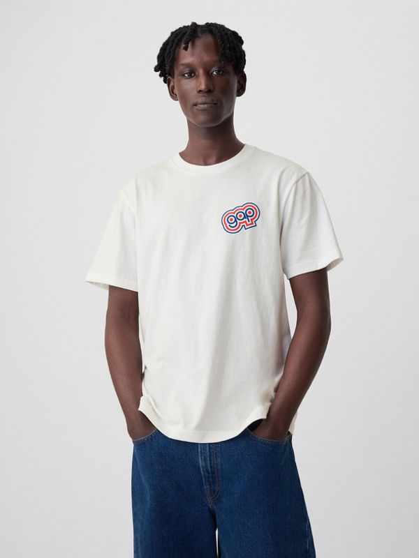 GAP GAP 1969 T-shirt Byal