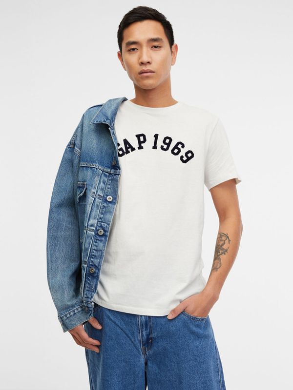 GAP GAP 1969 T-shirt Byal