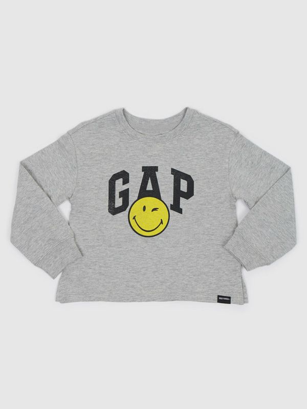 GAP GAP Gap & Smiley® Тениска детски Siv