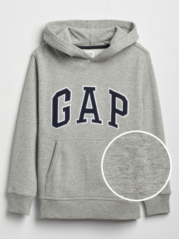 GAP GAP Logo Суитшърт детски Siv
