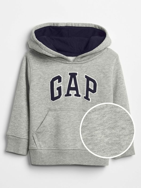GAP GAP Logo Суитшърт детски Siv