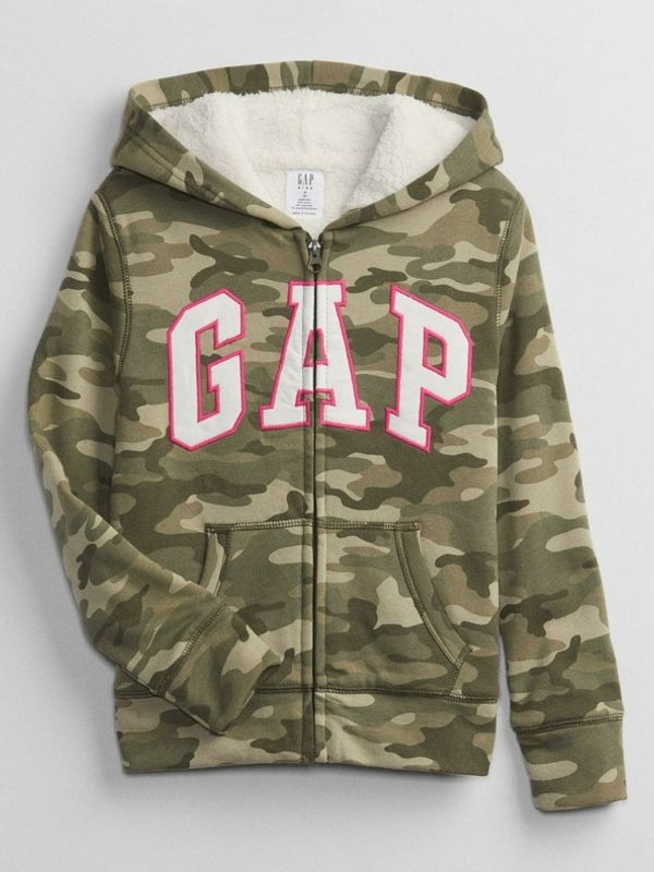 GAP GAP Logo Суитшърт детски Zelen