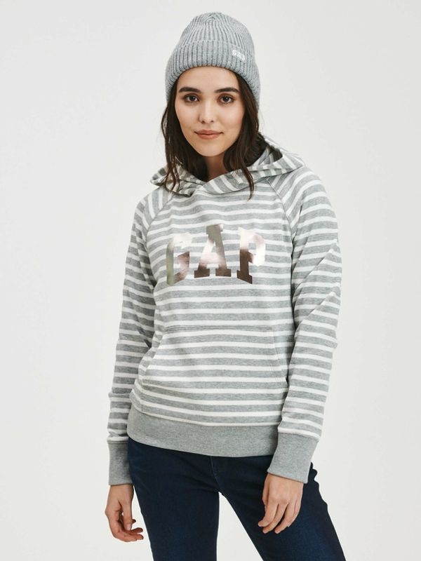 GAP GAP Logo Sweatshirt Siv