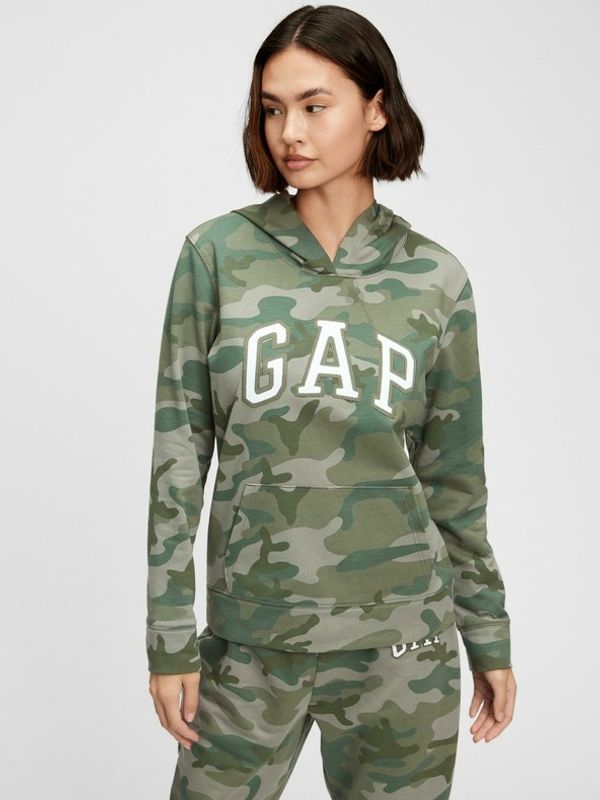 GAP GAP Logo Sweatshirt Zelen