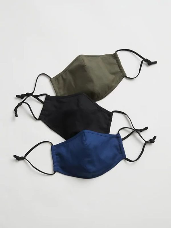 GAP GAP Маска 3 ks dětská Cheren Sin Zelen