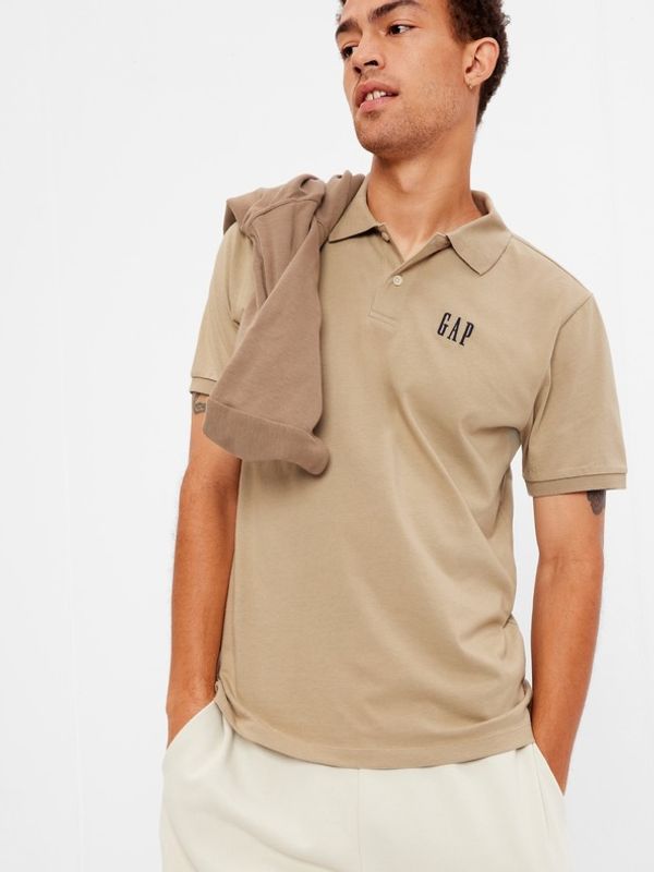 GAP GAP Polo T-shirt Bezhov