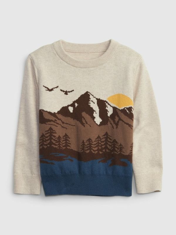 GAP GAP Пуловер детски Bezhov