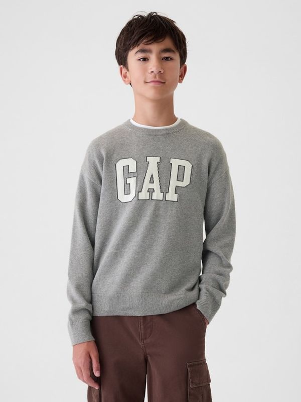 GAP GAP Пуловер детски Siv
