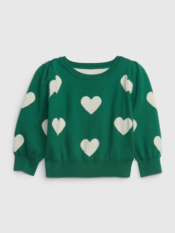 GAP GAP Пуловер детски Zelen