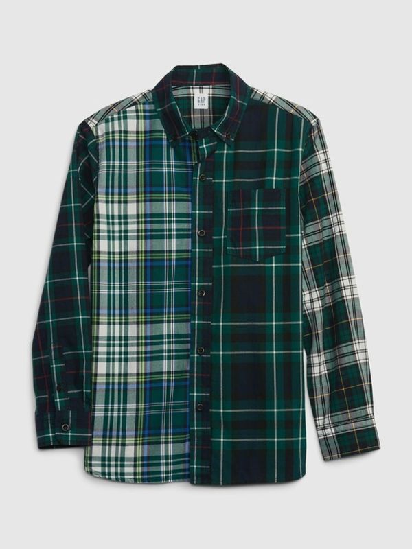 GAP GAP Риза детска Zelen