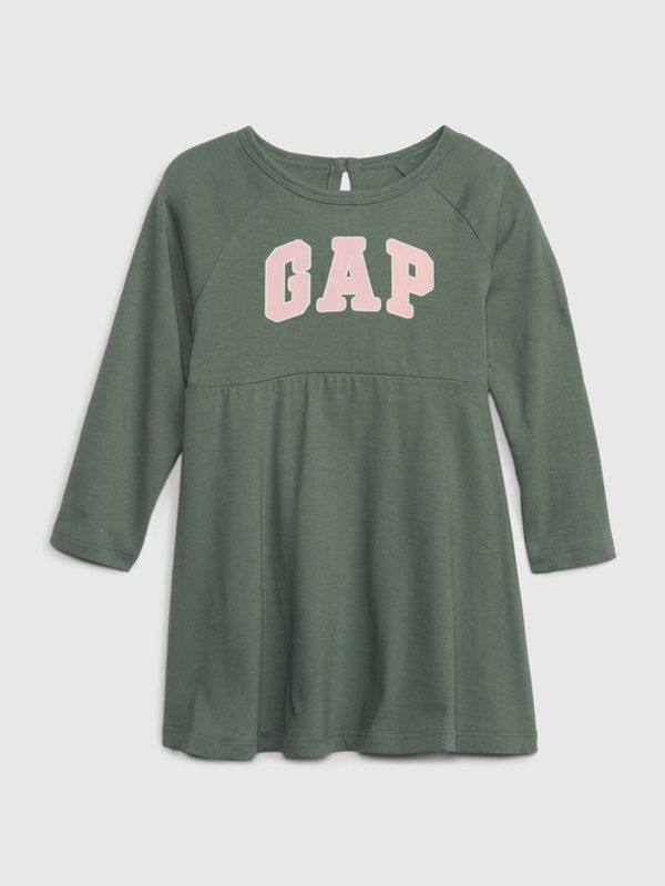 GAP GAP Рокля детска Zelen