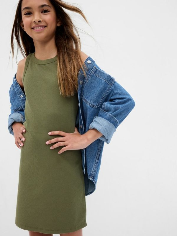 GAP GAP Рокля детска Zelen