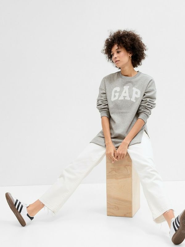 GAP GAP Sweatshirt Siv