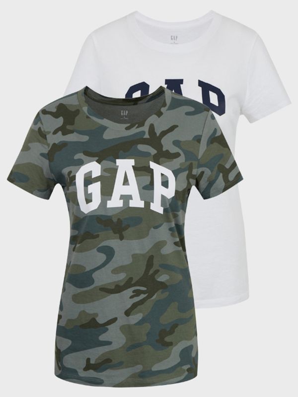 GAP GAP Тениска 2 бр Zelen