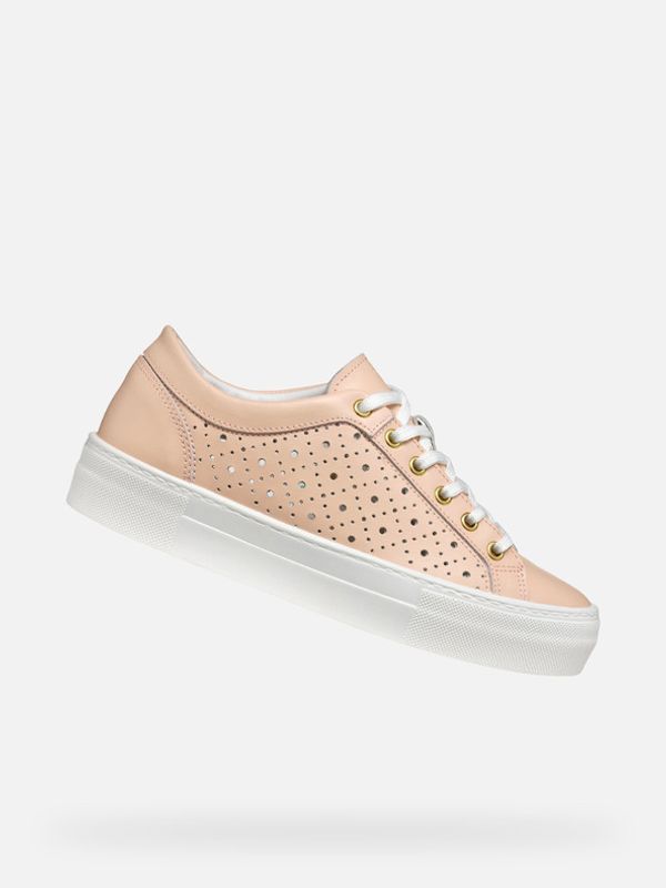 Geox Geox Claudin Спортни обувки Bezhov