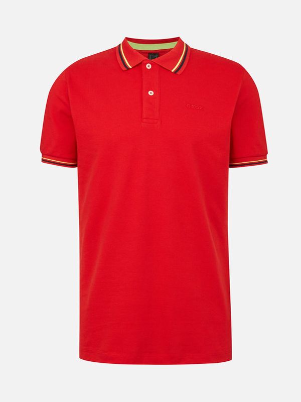Geox Geox Polo T-shirt Cherven