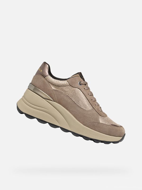 Geox Geox Spherica EC13 Спортни обувки Bezhov