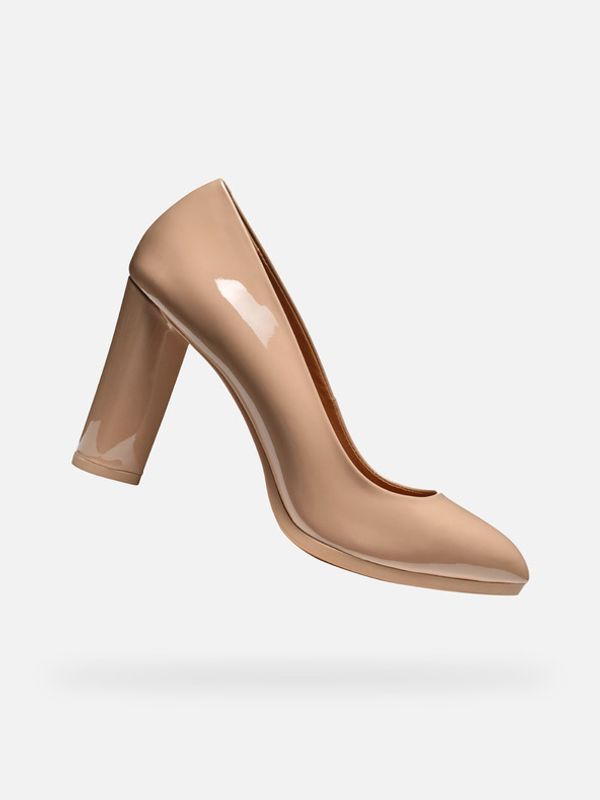 Geox Geox Walk Pleasure 90 Обувки с ток Bezhov