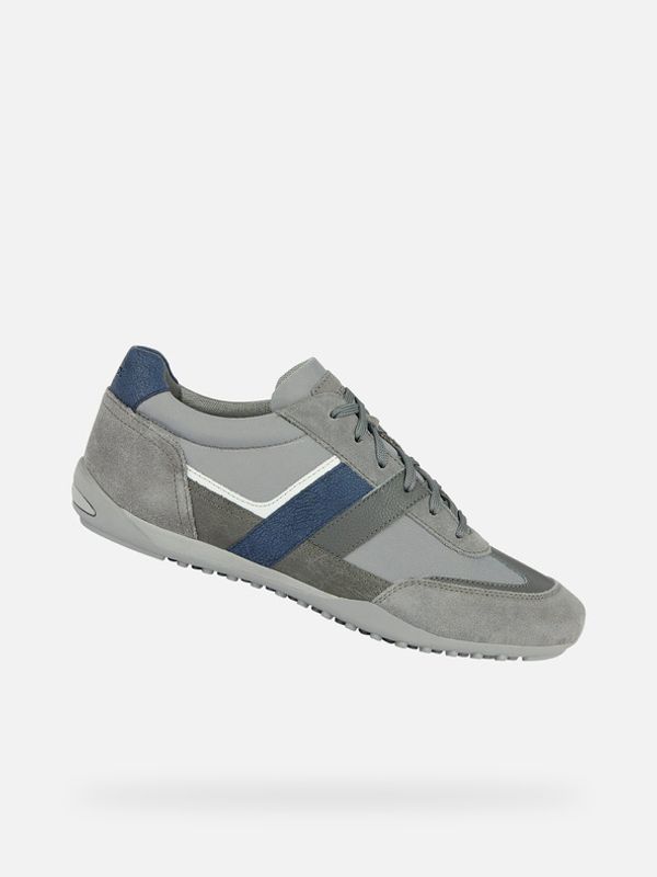 Geox Geox Wells Спортни обувки Siv