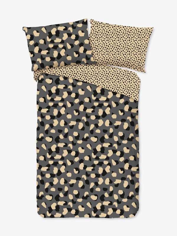 Good Morning Good Morning Spotted 140x200cm Спално бельо Siv