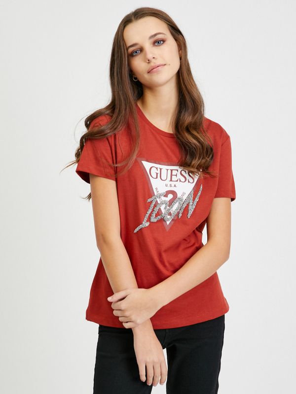 Guess Guess T-shirt Cherven