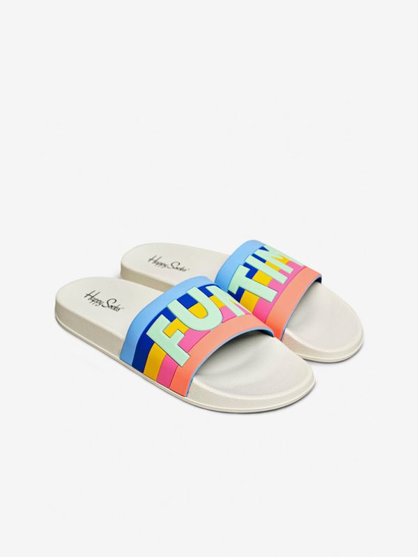 Happy Socks Happy Socks Pool Slider Fun Time Пантофи Byal