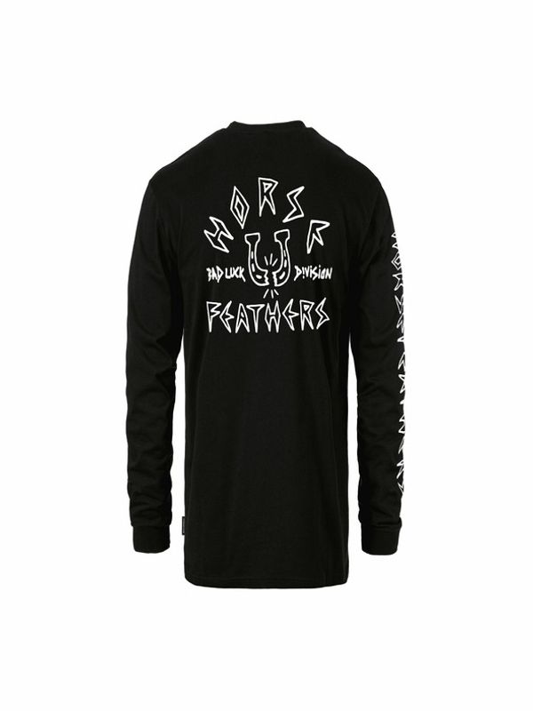 Horsefeathers Horsefeathers Bad Luck LS T-shirt Cheren