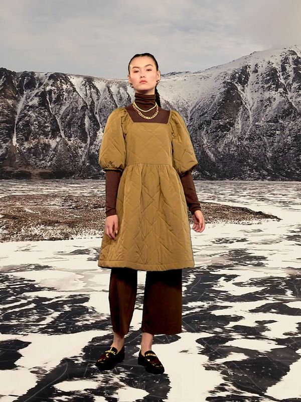 ICHI ICHI Рокля Zelen