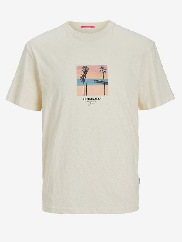 Jack & Jones Jack & Jones Aruba T-shirt Bezhov